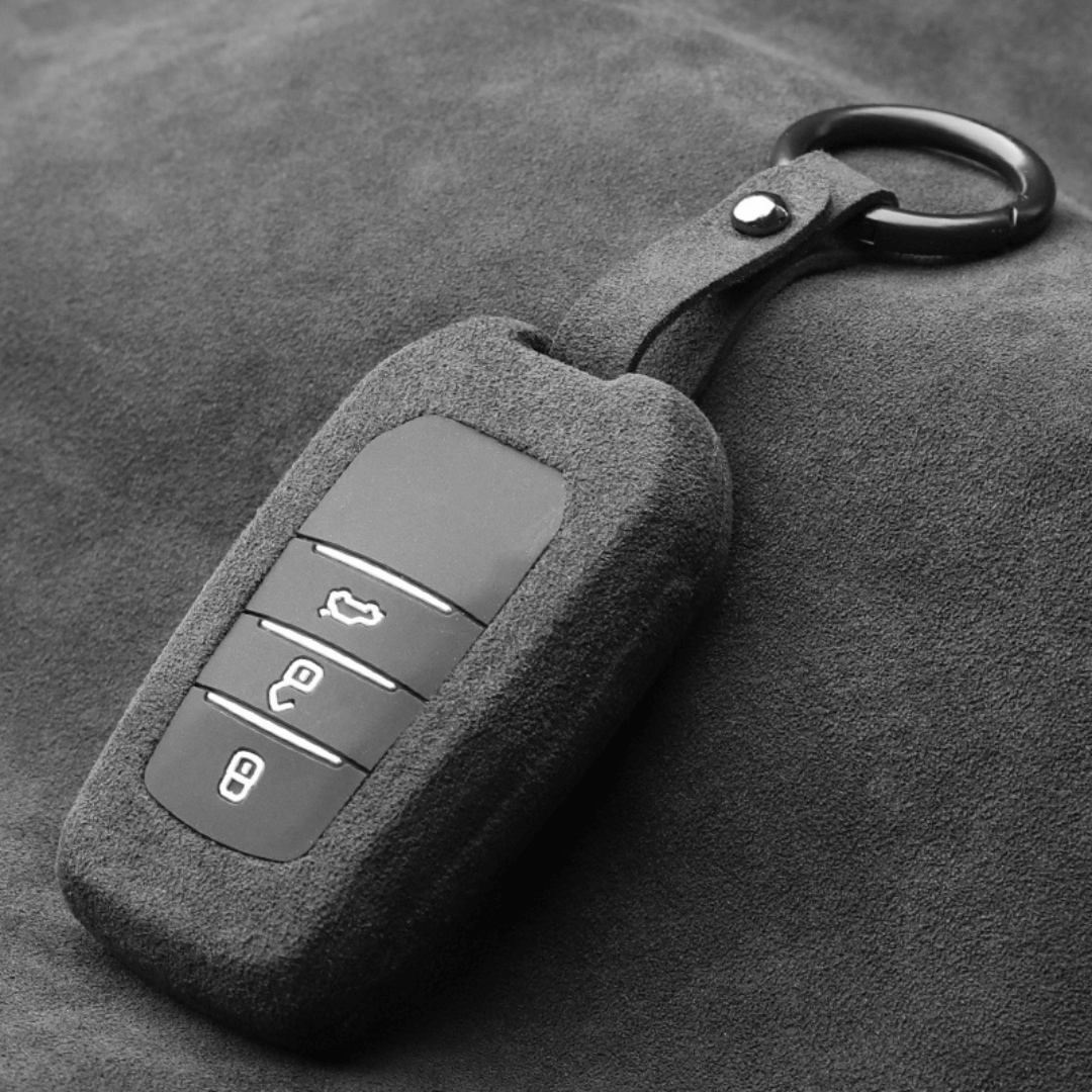 【トヨタ】★人気急上昇★スウェード調スマートキーケース 〔Eタイプ〕