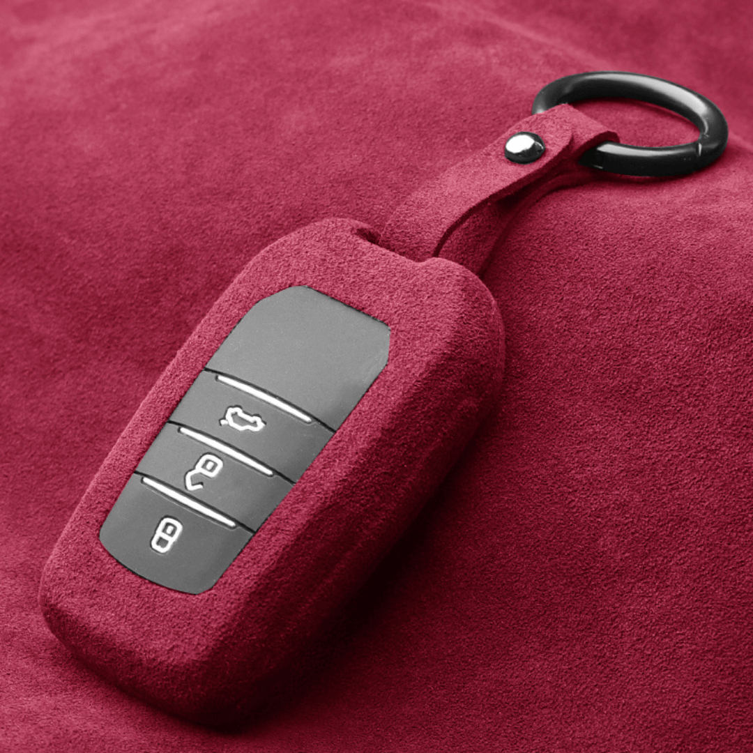 【トヨタ】★人気急上昇★スウェード調スマートキーケース 〔Eタイプ〕