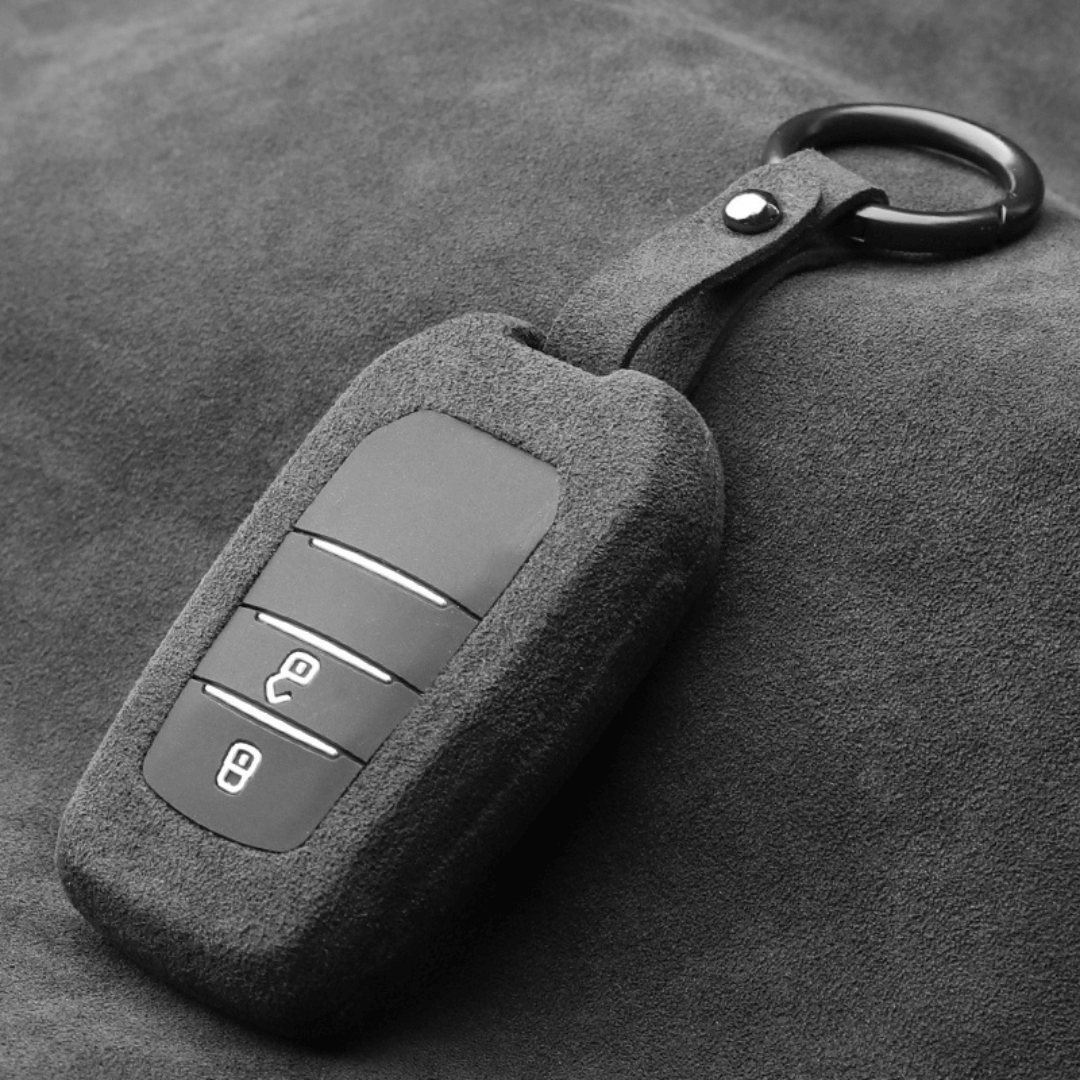 【トヨタ】★人気急上昇★スウェード調スマートキーケース 〔Eタイプ〕