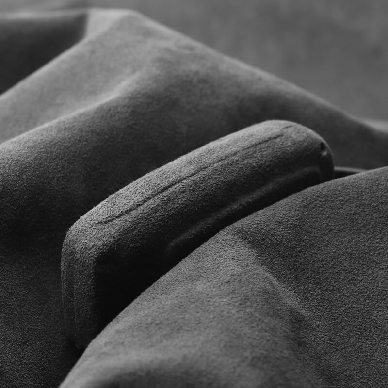 【トヨタ】キーリング付きスウェードスマートキーケース〔Fタイプ〕