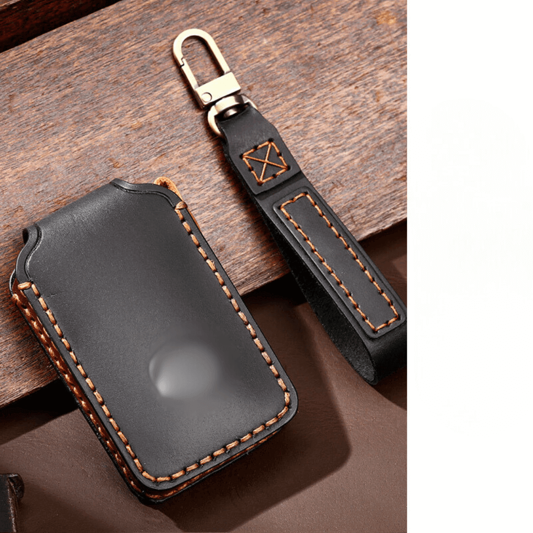 【マツダ】レザースマートキーケース ストラップ付き〔Bタイプ〕