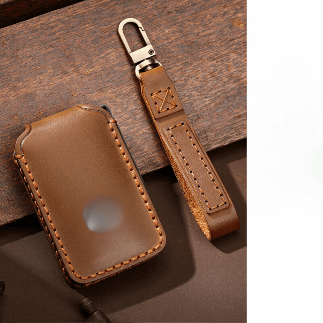 【マツダ】レザースマートキーケース ストラップ付き〔Bタイプ〕