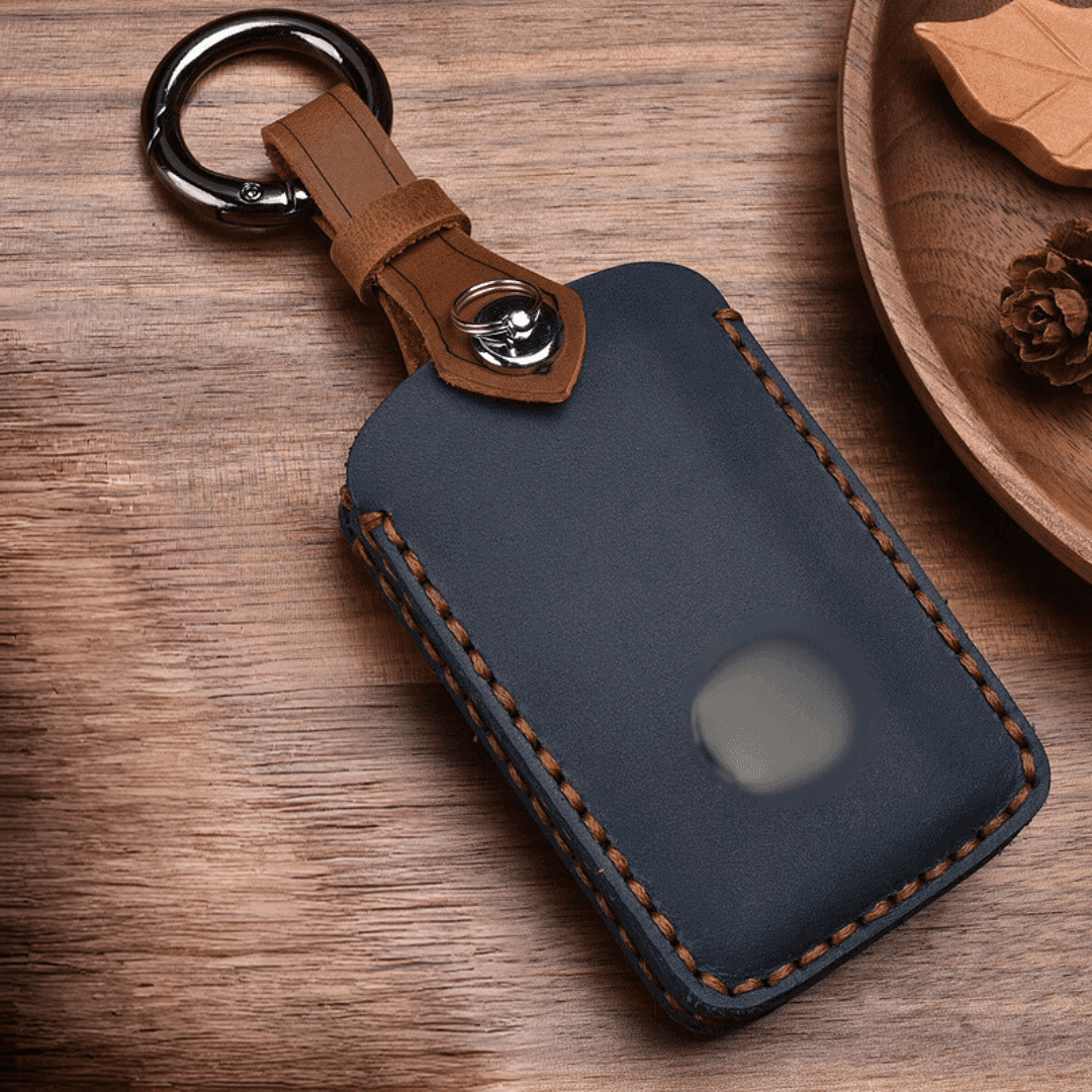 【マツダ】キーリング付きレザースマートキーケース