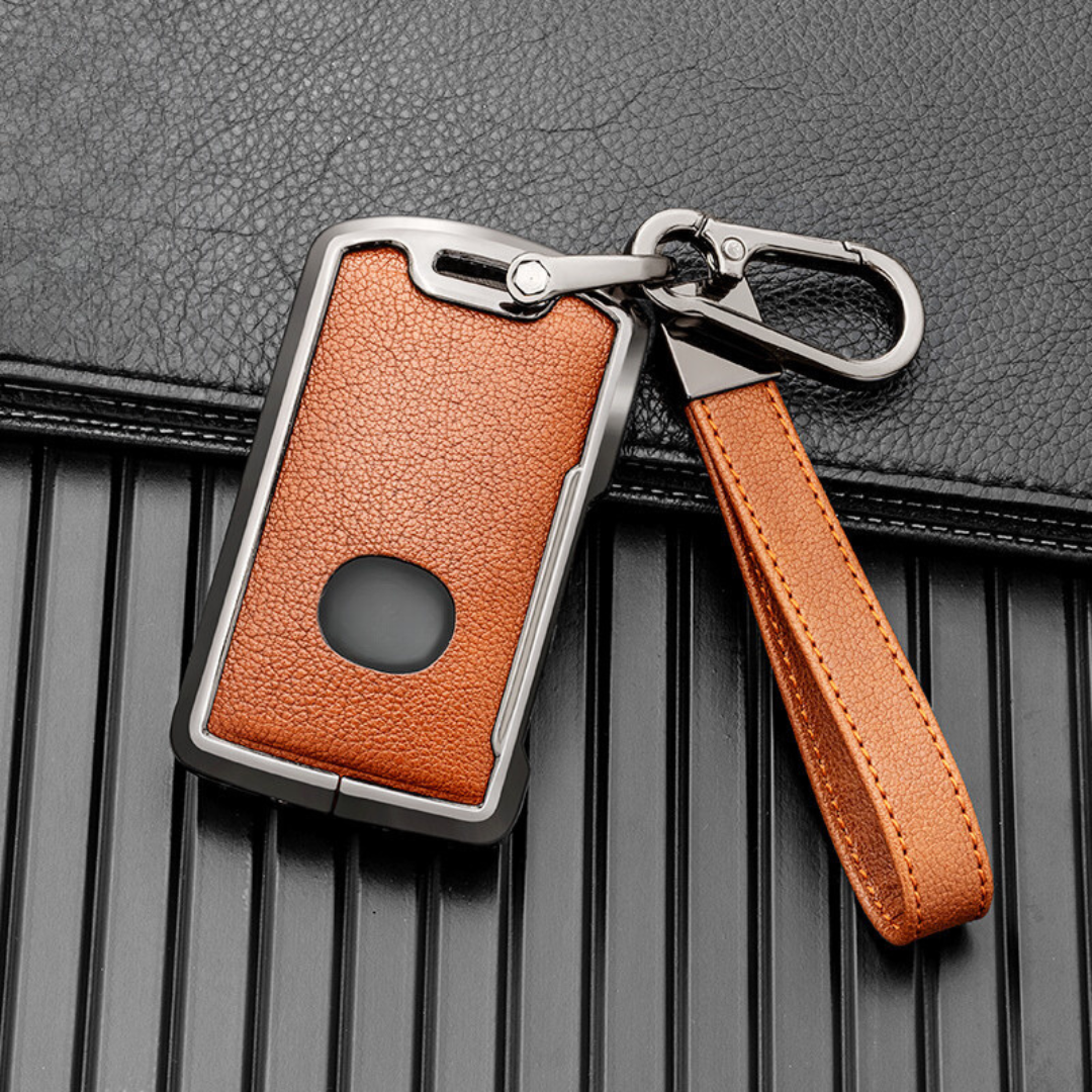 【マツダ】メタルバンパーレザースマートキーケース〔Bタイプ〕