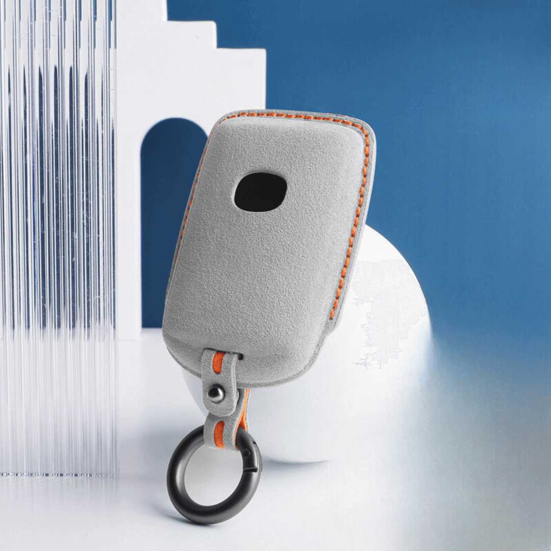 【マツダ】キーリング付きスウェードスマートキーケース 〔Bタイプ〕