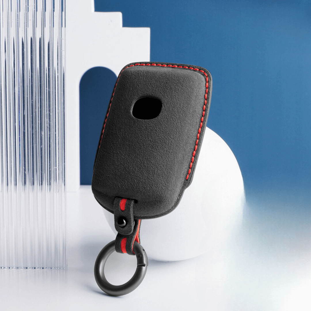 【マツダ】キーリング付きスウェードスマートキーケース 〔Bタイプ〕