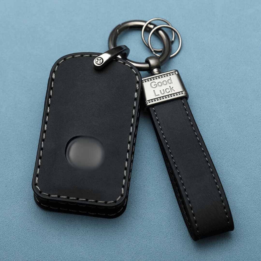 【マツダ】キーリング・ストラップ付きレザースマートキーケース 〔Bタイプ〕