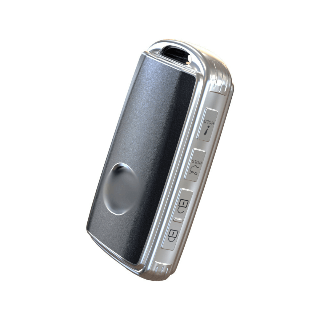 【マツダ】シルバーカバースマートキーケース〔Bタイプ〕