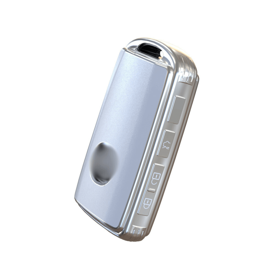 【マツダ】シルバーカバースマートキーケース〔Bタイプ〕