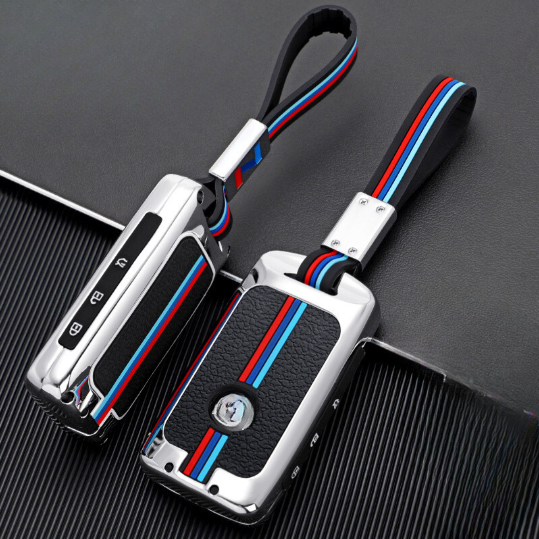 【マツダ】トリコロールカラーラインスマートキーケース 〔Bタイプ〕