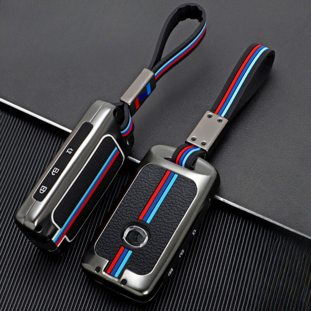 【マツダ】トリコロールカラーラインスマートキーケース 〔Bタイプ〕