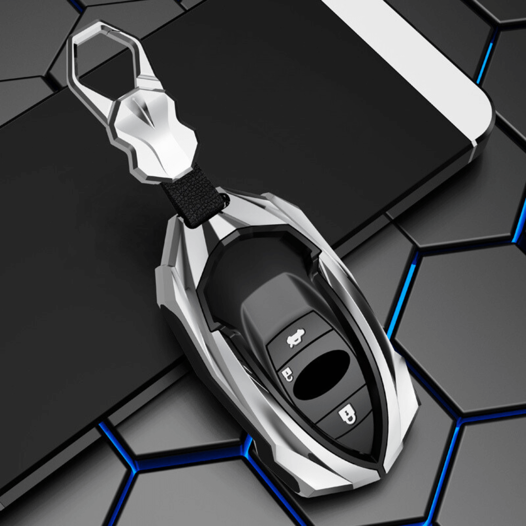 【スバル】バックル付きメタルスマートキーケース〔Bタイプ〕