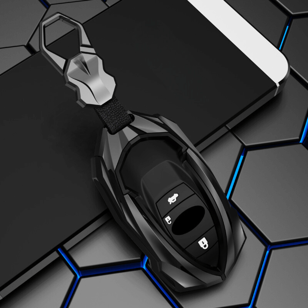 【スバル】バックル付きメタルスマートキーケース〔Bタイプ〕