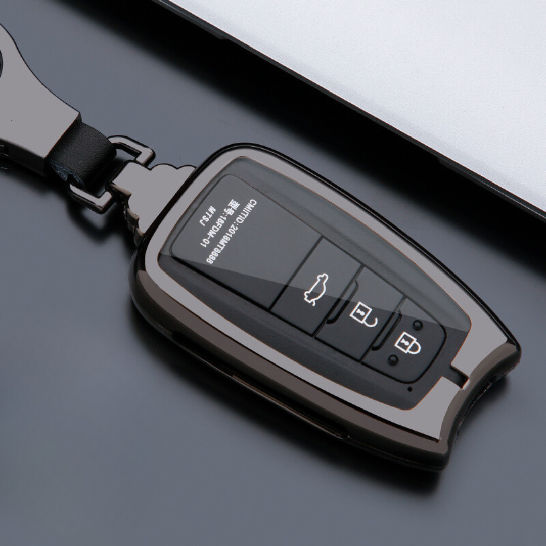 【トヨタ】窓付きキーリングスマートキーケース〔Eタイプ〕