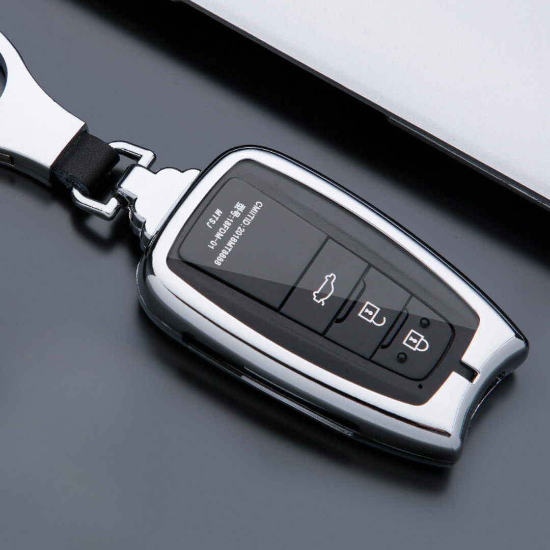 【トヨタ】窓付きキーリングスマートキーケース〔Eタイプ〕