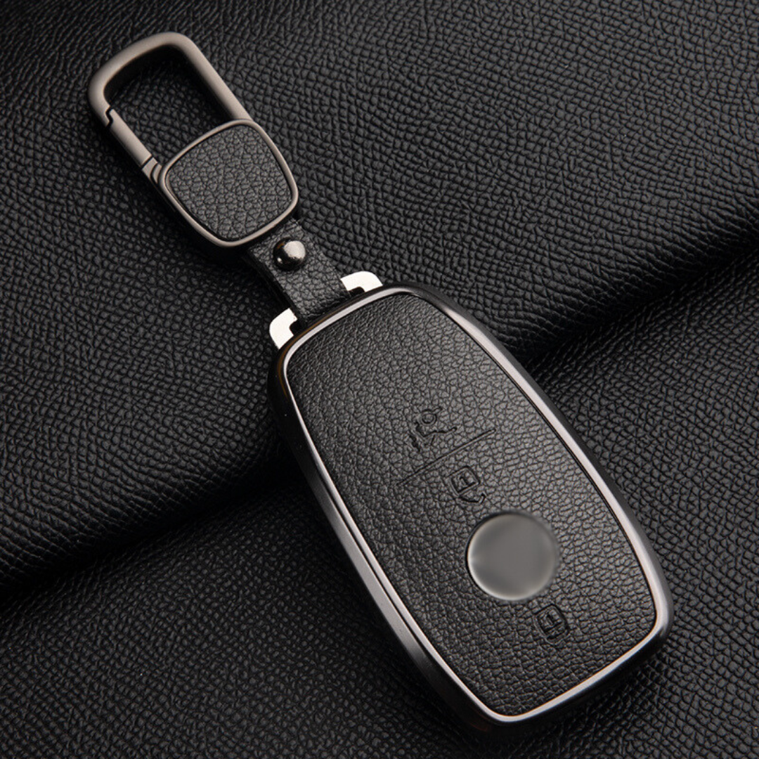 【ベンツ】バックル付きレザースマートキーケース〔Bタイプ〕