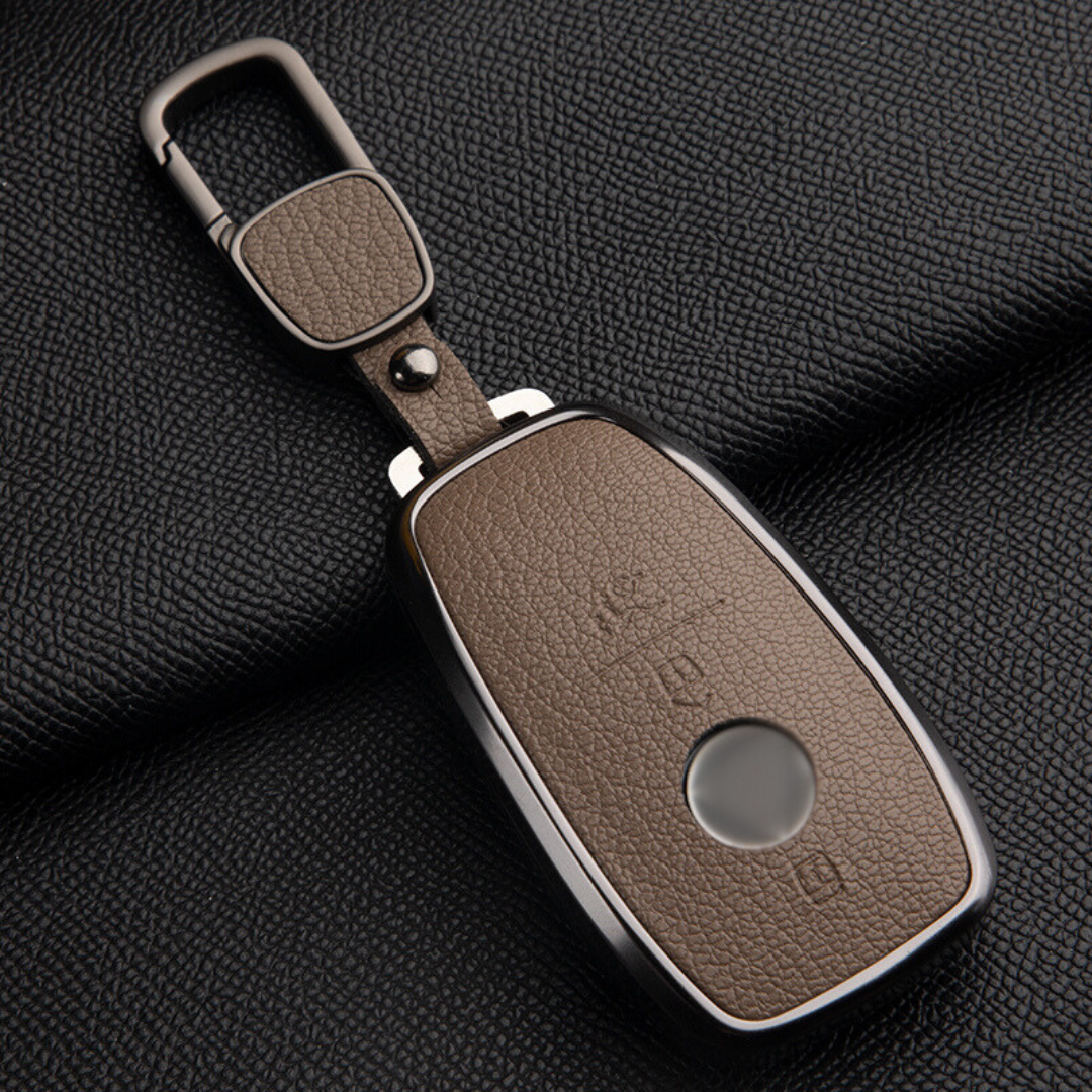 【ベンツ】バックル付きレザースマートキーケース〔Bタイプ〕