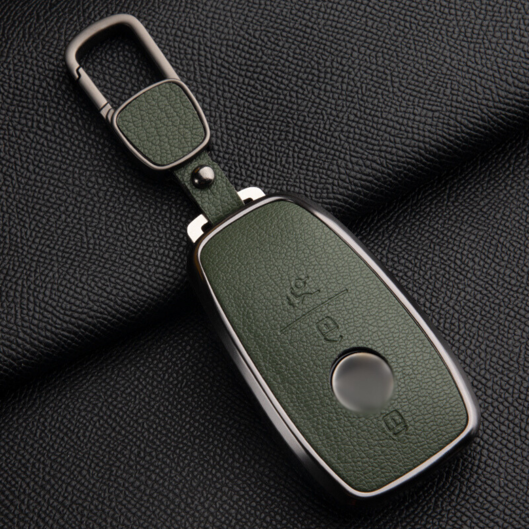 【ベンツ】バックル付きレザースマートキーケース〔Bタイプ〕