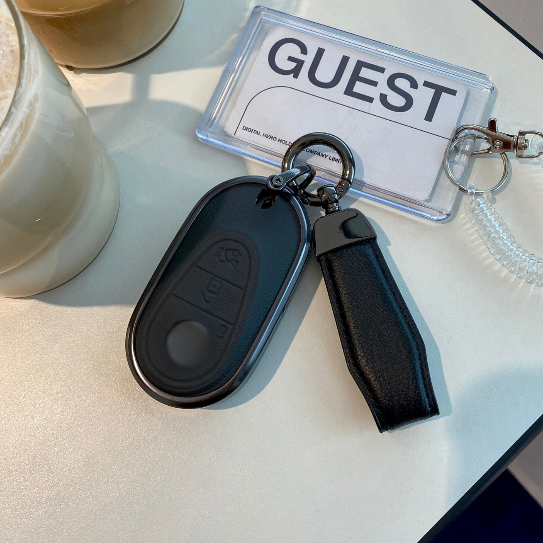 【ベンツ】レザーストラップスマートキーケース〔Aタイプ〕