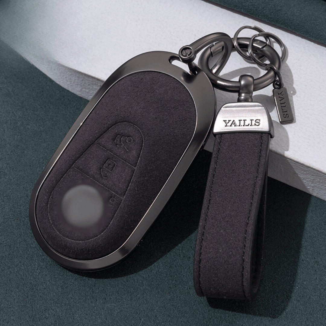 【ベンツ】スウェードストラップスマートキーケース〔Aタイプ〕