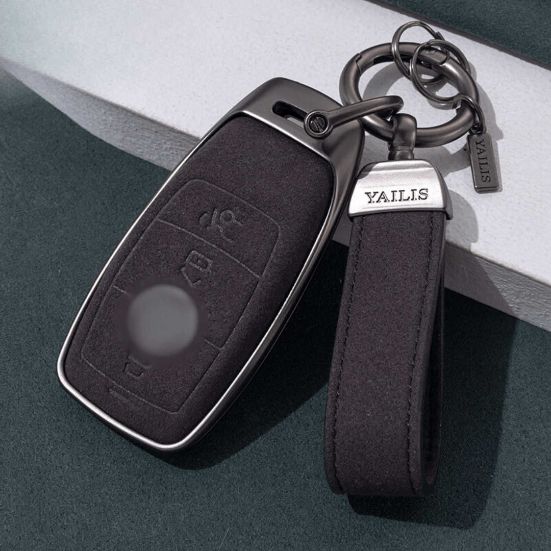 【ベンツ】スウェードストラップスマートキーケース〔Bタイプ〕