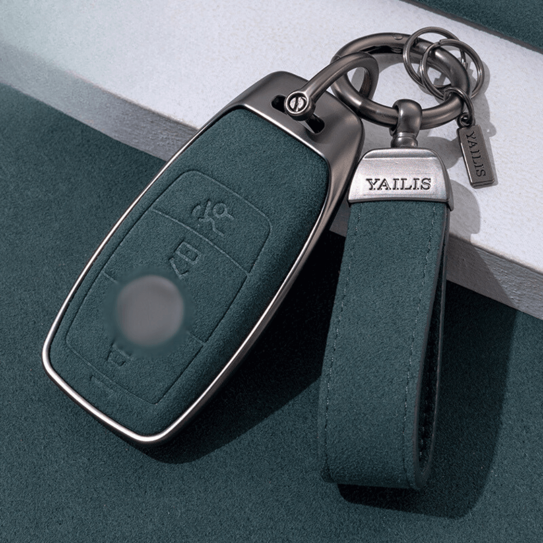 【ベンツ】スウェードストラップスマートキーケース〔Bタイプ〕