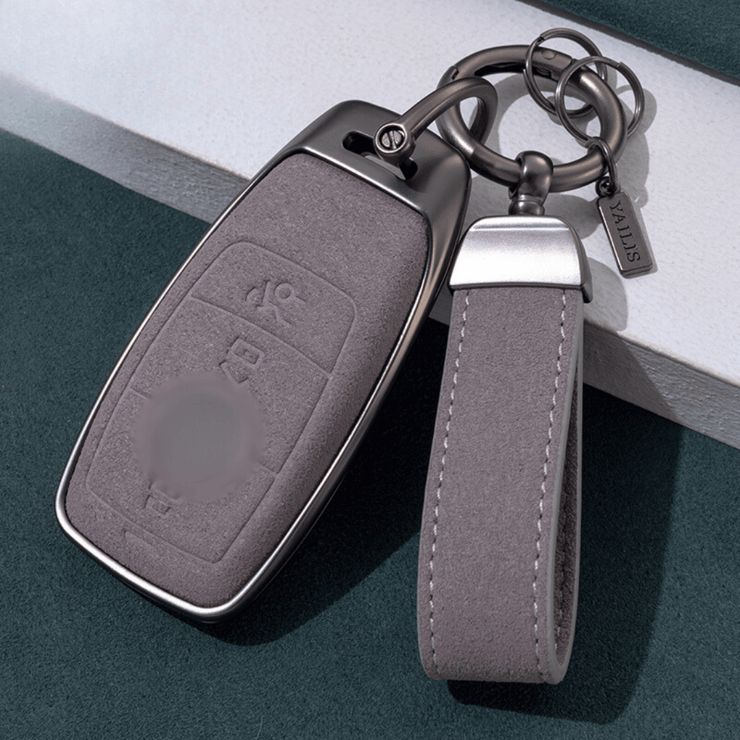 【ベンツ】スウェードストラップスマートキーケース〔Bタイプ〕