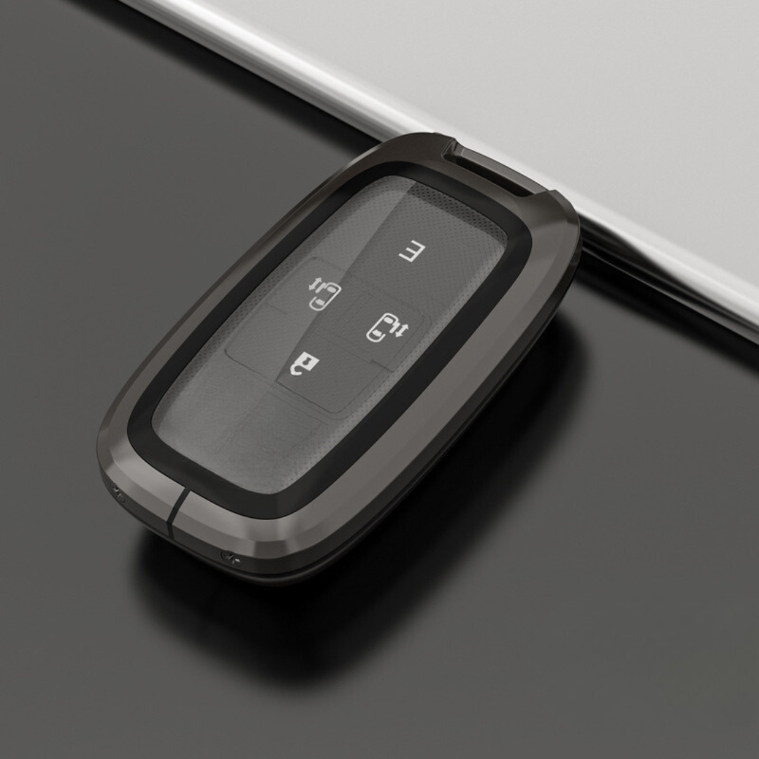 【ダイハツ】ダークメタルスマートキーケース〔Cタイプ〕