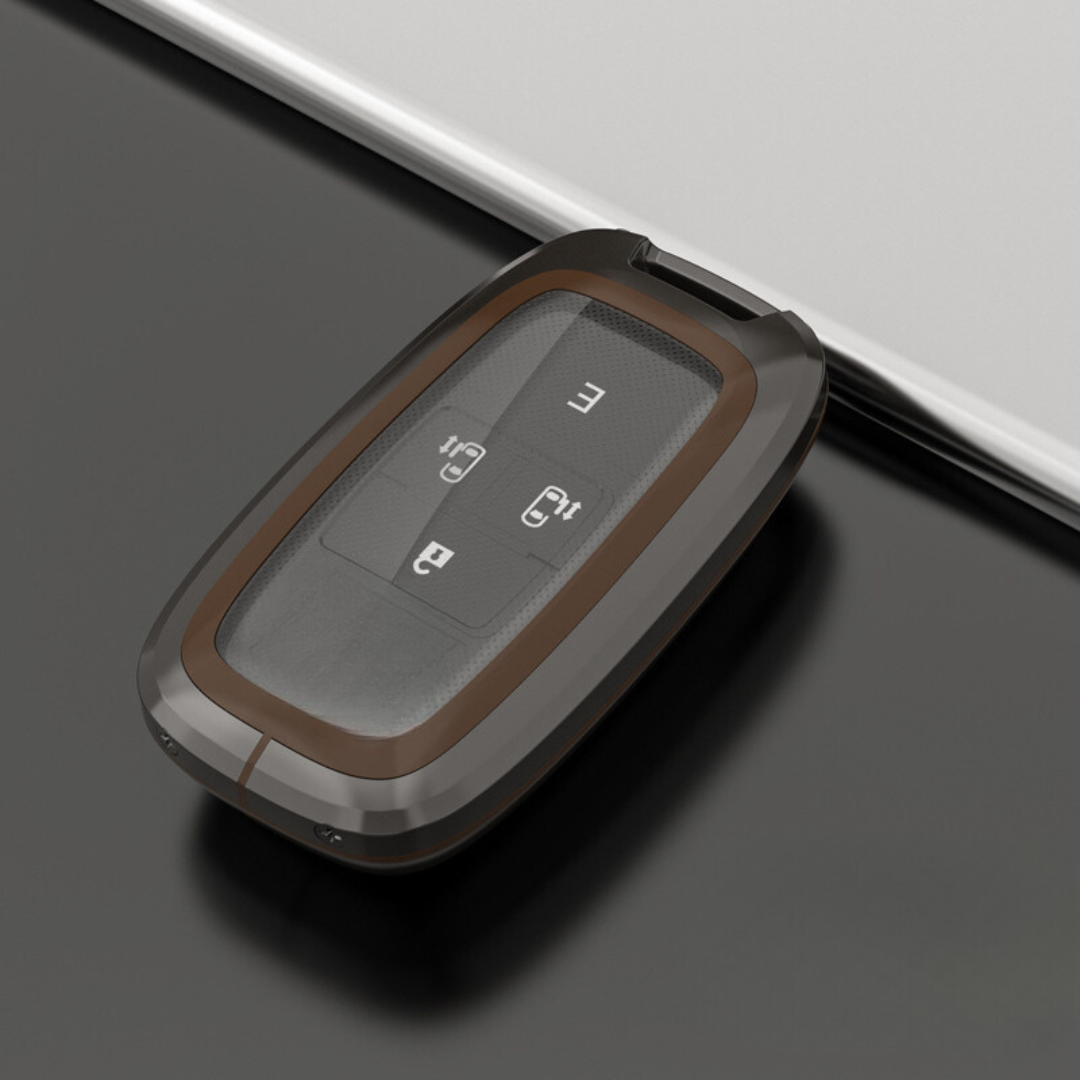 【ダイハツ】ダークメタルスマートキーケース〔Cタイプ〕