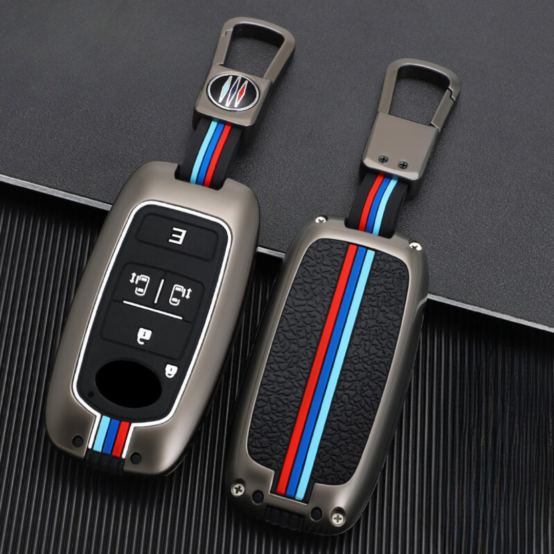 【ダイハツ】トリコロールカラーラインスマートキーケース〔Bタイプ〕