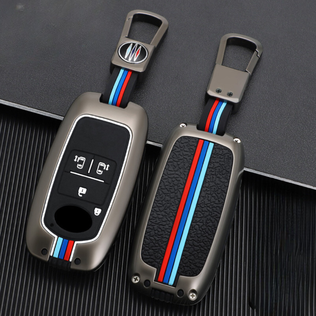 【ダイハツ】トリコロールカラーラインスマートキーケース〔Bタイプ〕