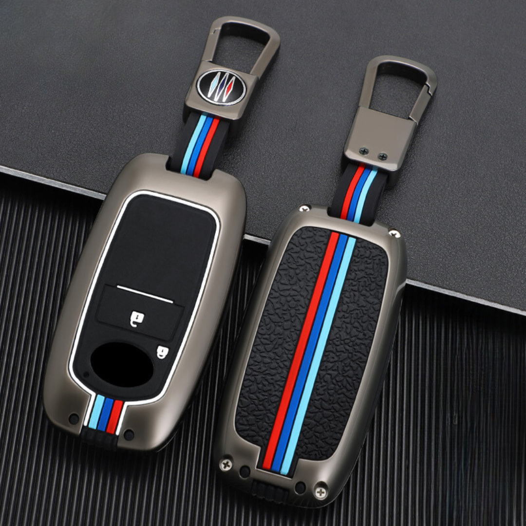 【ダイハツ】トリコロールカラーラインスマートキーケース〔Bタイプ〕