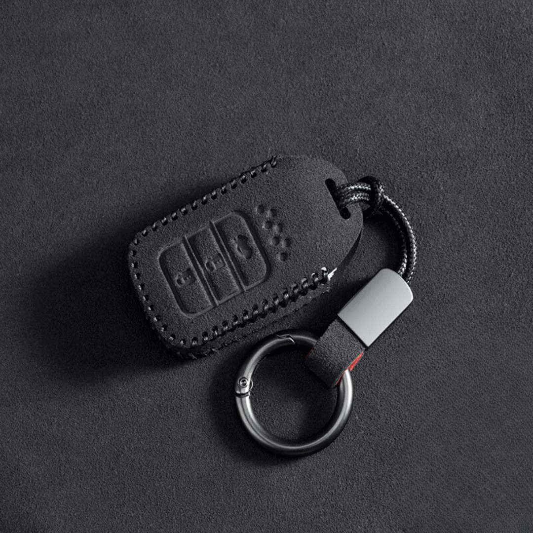 【ホンダ】ダークカラースウェードスマートキーケース 〔Aタイプ〕