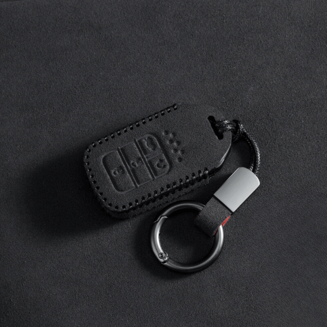 【ホンダ】ダークカラースウェードスマートキーケース 〔Aタイプ〕