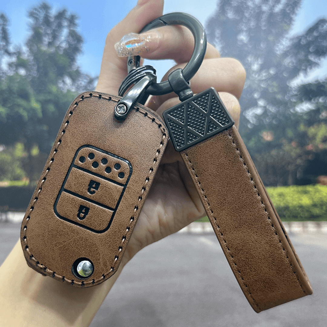 【ホンダ】レザースマートキーケース〔Aタイプ〕