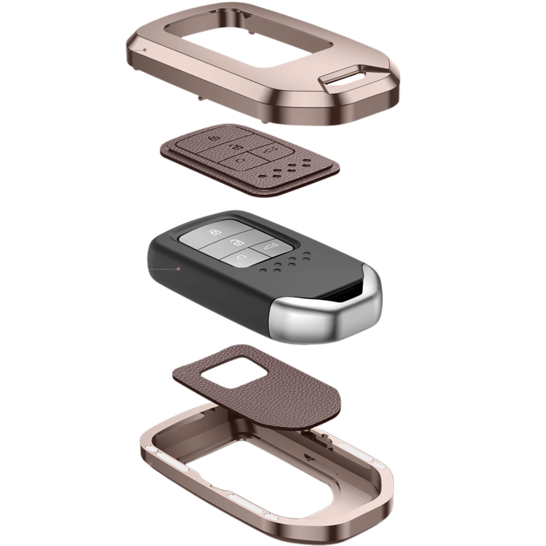 【ホンダ】メタリックスマートキーケース【フリード ステップワゴン2015/4~2022/5他】