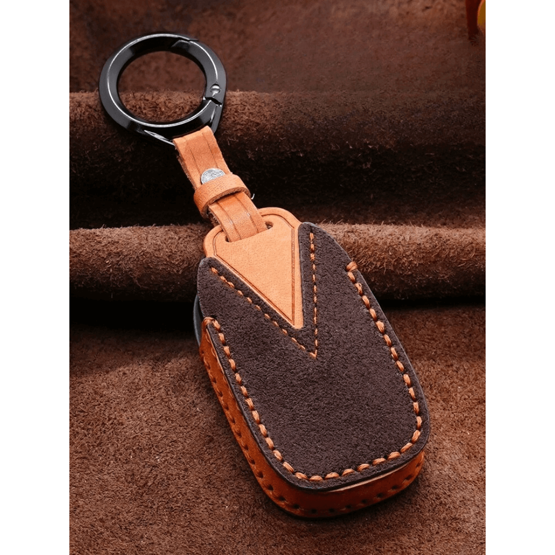 【スバル】キーリング付きスウェードキーケース〔Bタイプ〕