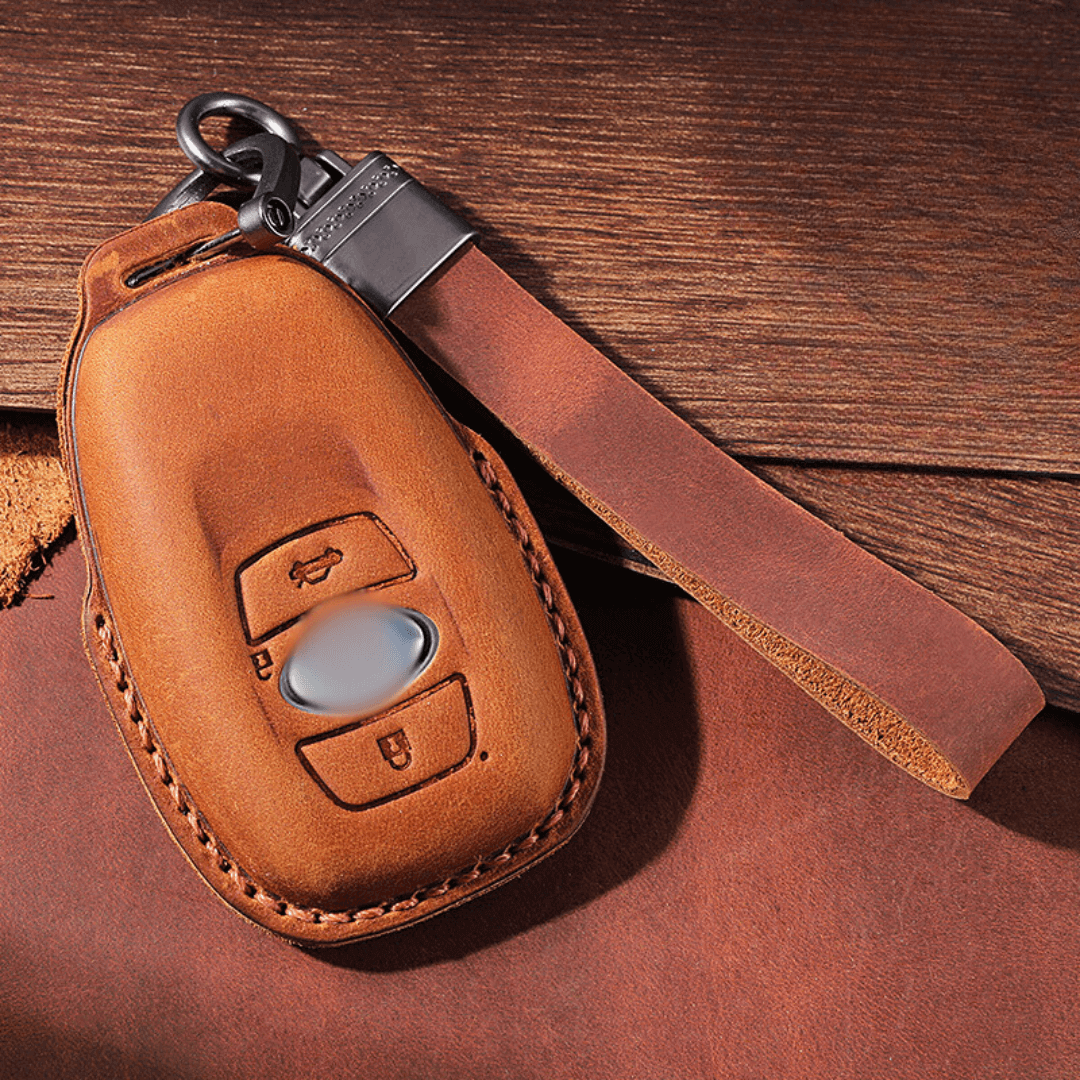 【スバル】ストラップ付きレザースマートキーケース〔Bタイプ〕