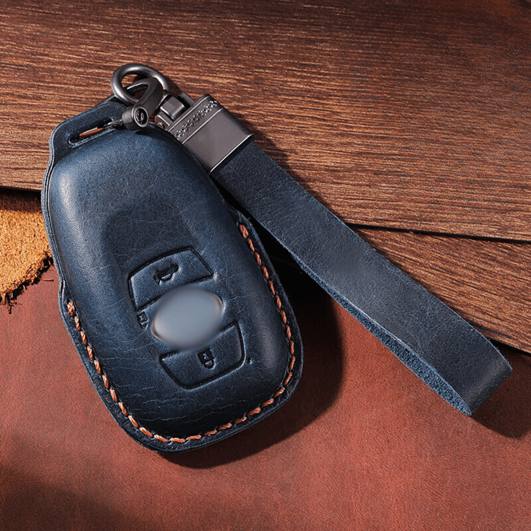 【スバル】ストラップ付きレザースマートキーケース〔Bタイプ〕