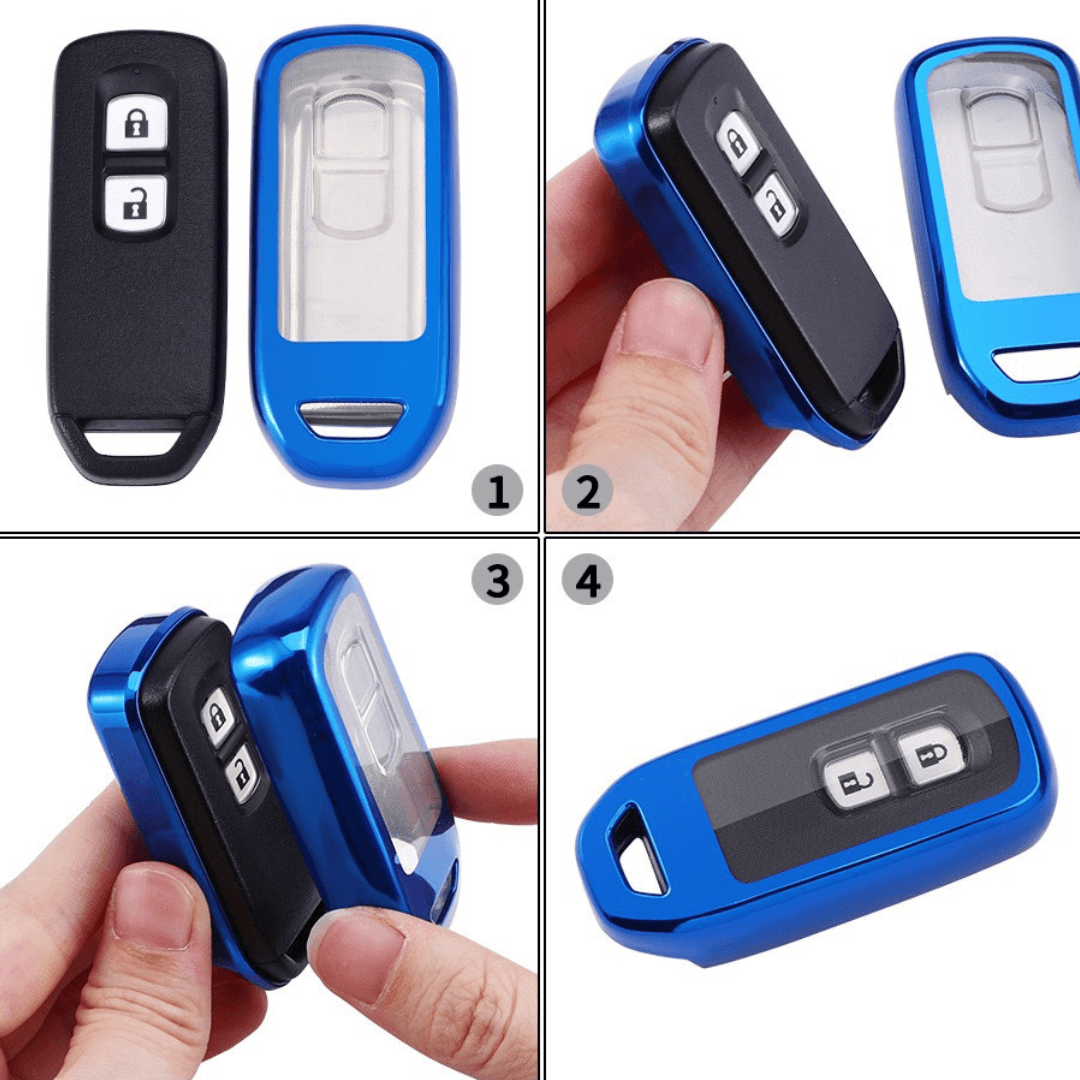 【ホンダ】窓型シンプルスマートキーケース〔Aタイプ〕