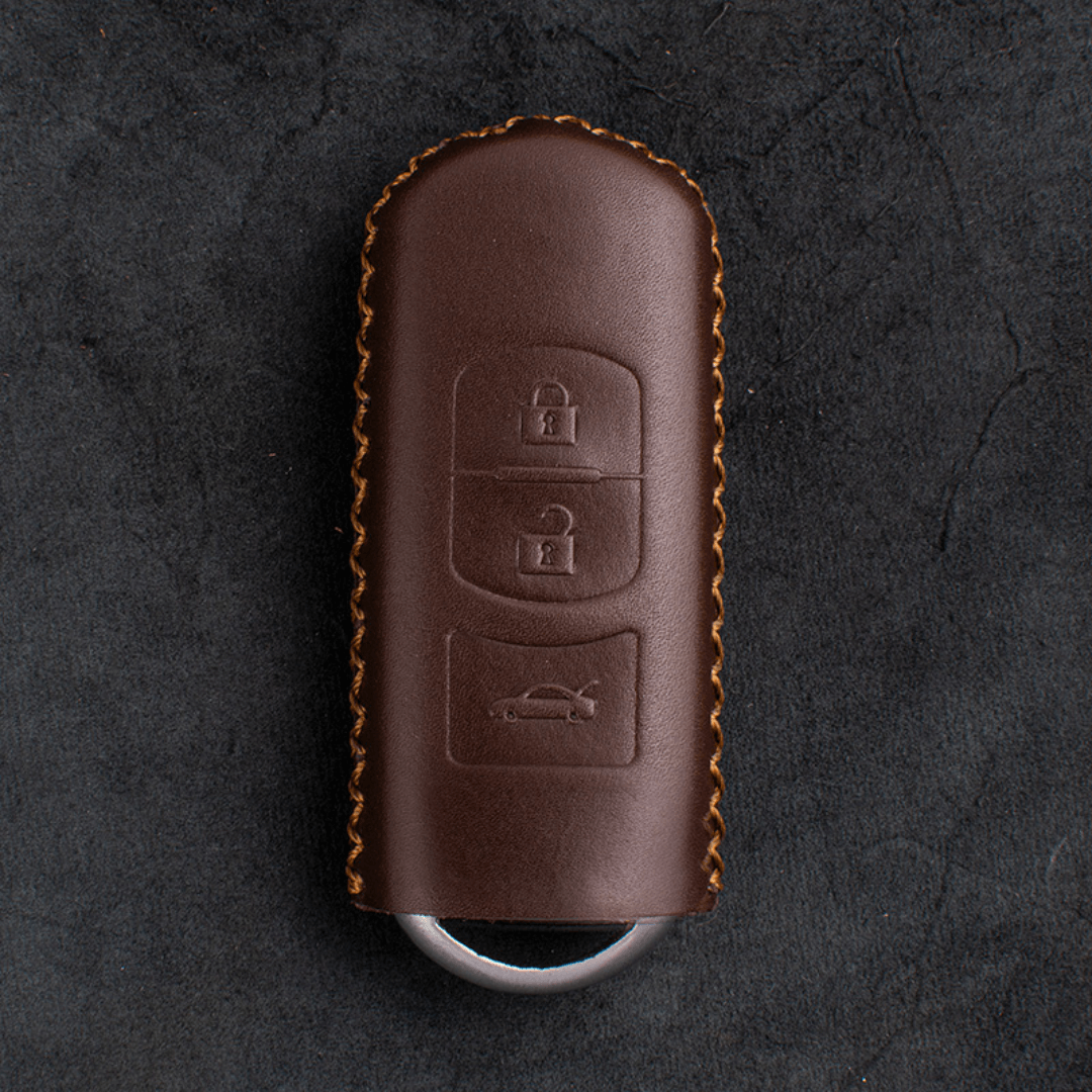 【マツダ】レザースマートキーケース〔Aタイプ〕