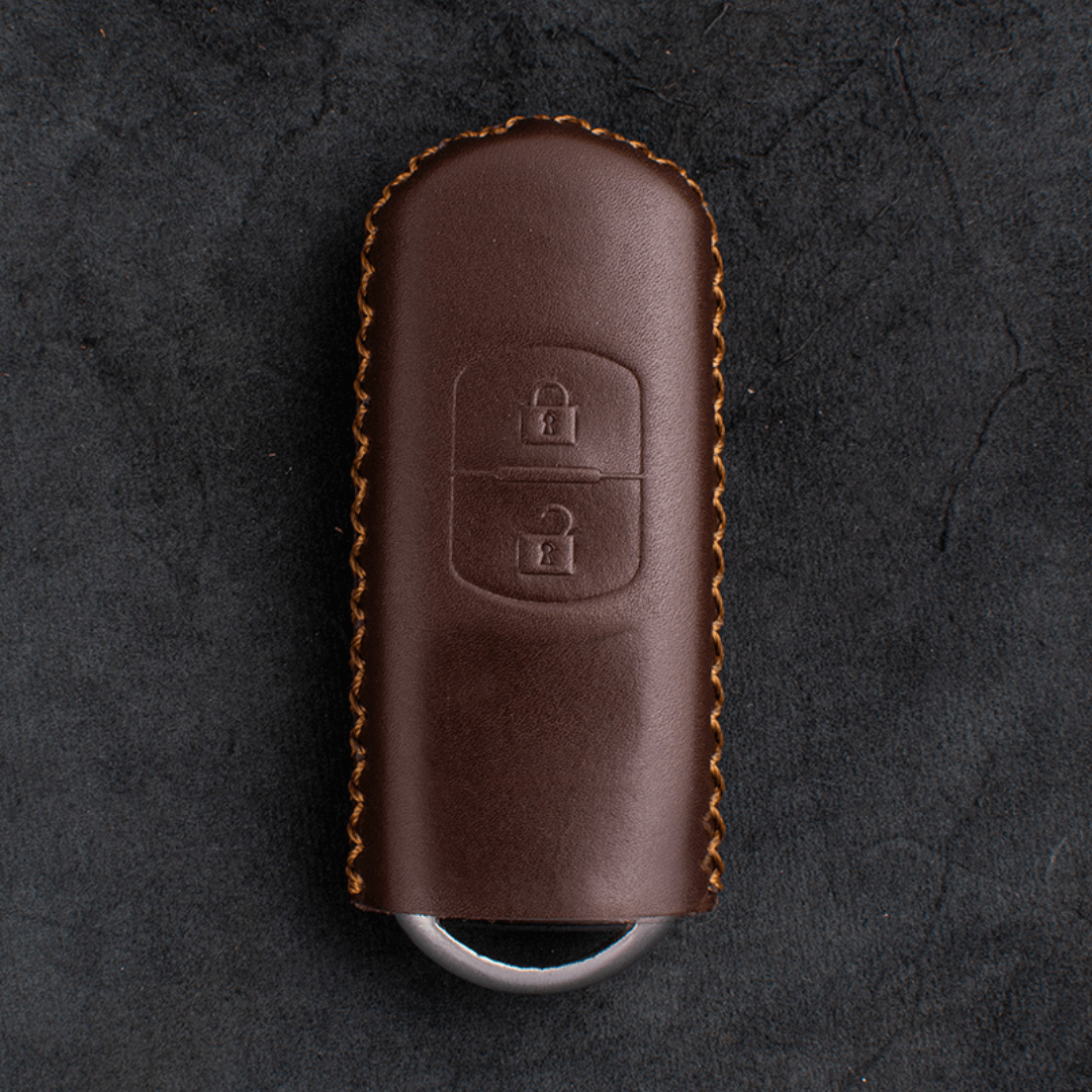 【マツダ】レザースマートキーケース〔Aタイプ〕