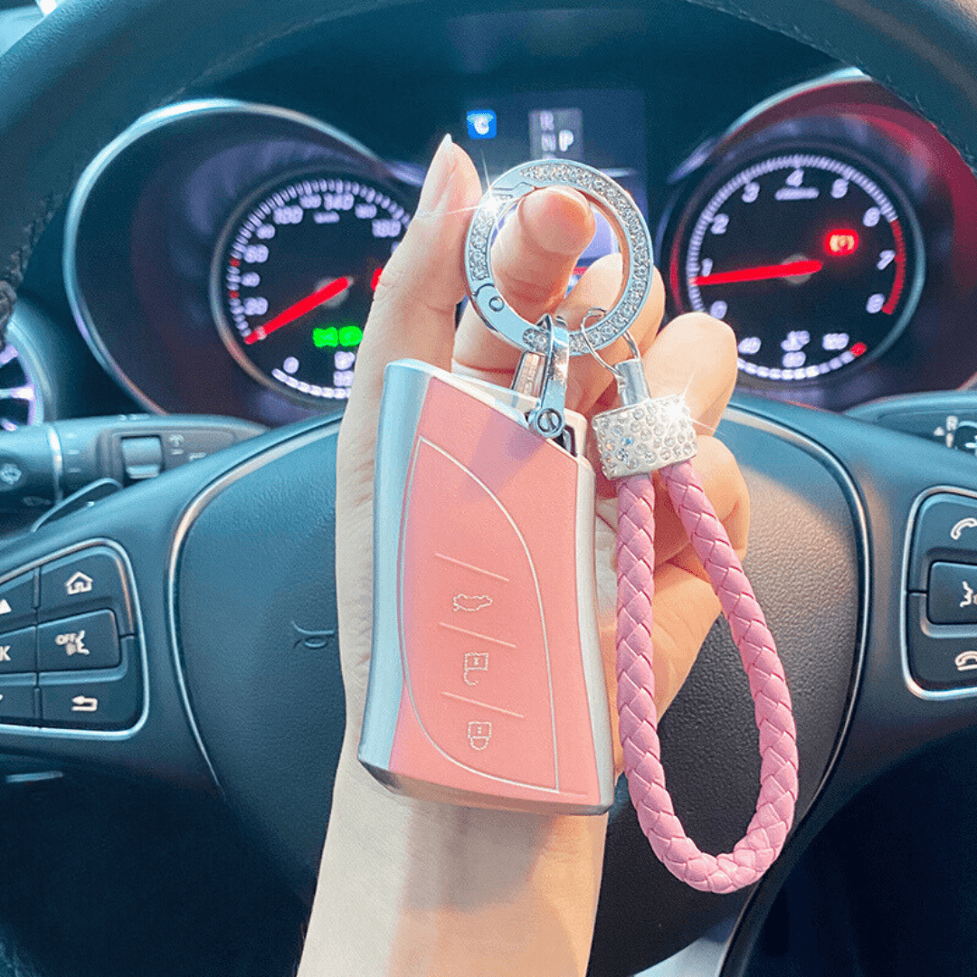 【レクサス】ビジューストラップスマートキーケース 〔Aタイプ〕