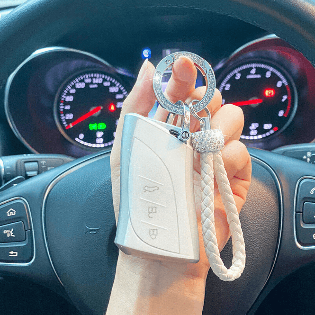 【レクサス】ビジューストラップスマートキーケース 〔Aタイプ〕