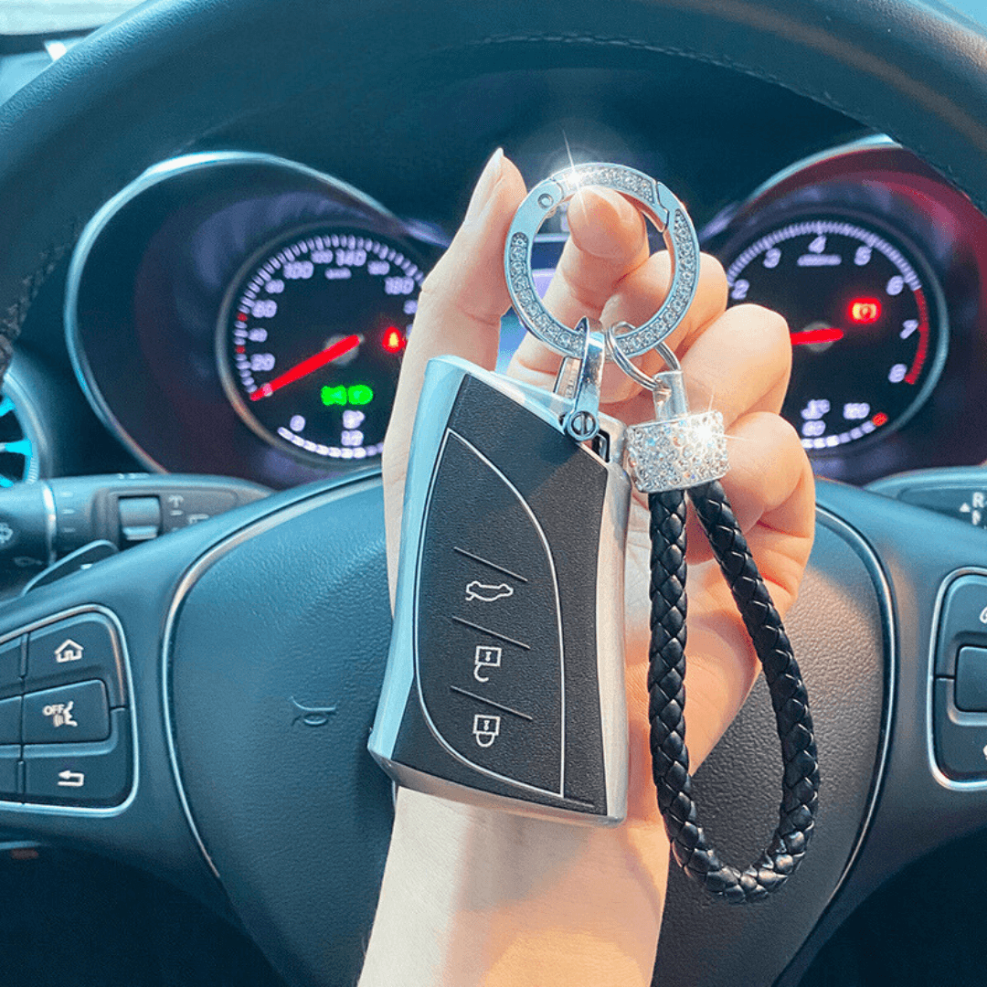 【レクサス】ビジューストラップスマートキーケース 〔Aタイプ〕