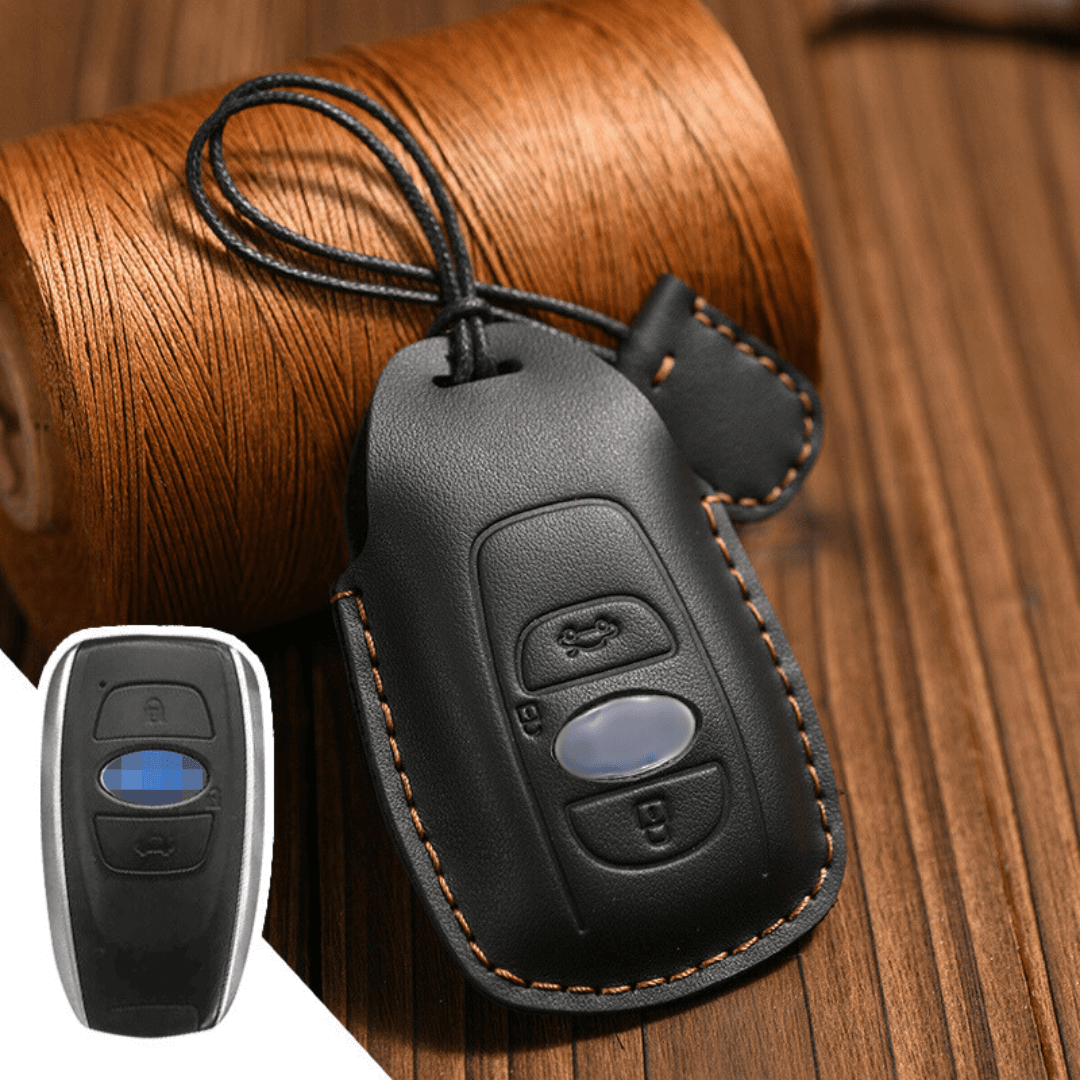 【スバル】レザーストラップスマートキーケース〔Bタイプ〕