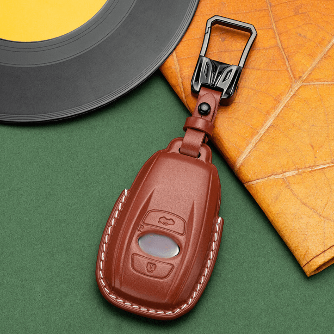 【スバル】バックル付きレザースマートキーケース 〔Bタイプ〕