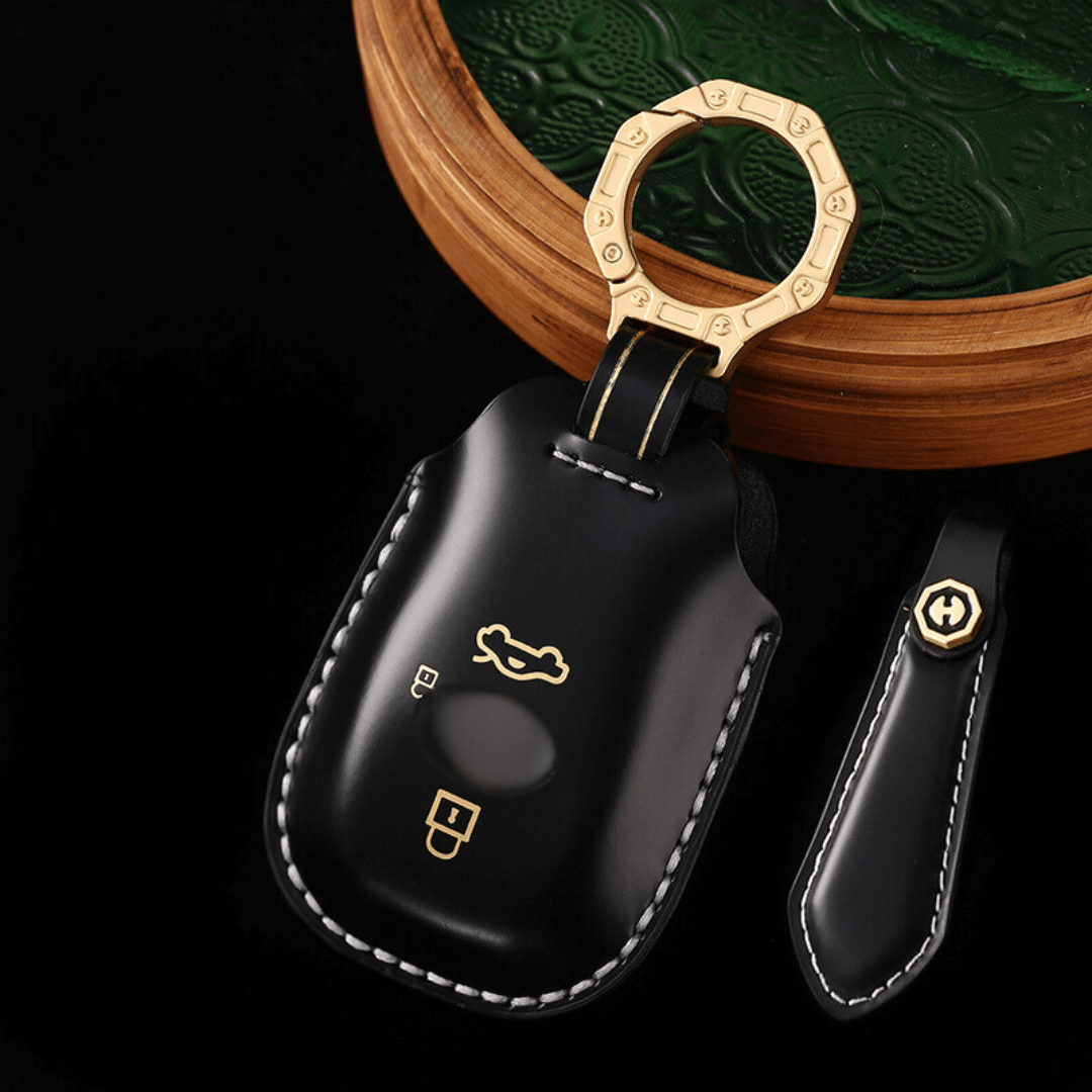 【スバル】レザーキーリングスマートキーケース〔Bタイプ〕