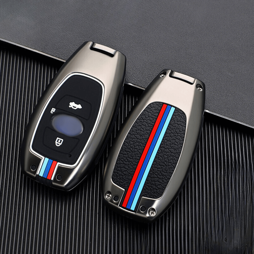 【スバル】トリコロールカラーラインスマートキーケース〔Bタイプ〕