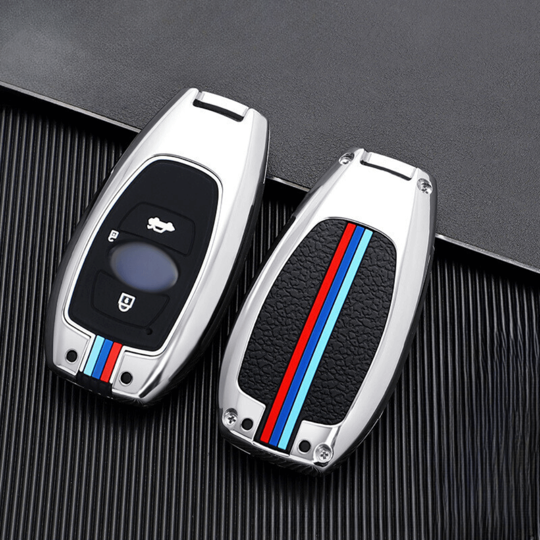 【スバル】トリコロールカラーラインスマートキーケース〔Bタイプ〕